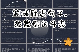 关于篮球训练经历的句子